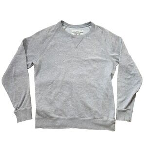 ALLSAINTS Spitalfields L Brookfield Wilder Crew pullover distressed sweatshirt